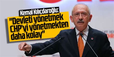 K­ı­l­ı­ç­d­a­r­o­ğ­l­u­:­ ­D­e­v­l­e­t­i­ ­y­ö­n­e­t­m­e­k­ ­C­H­P­­y­i­ ­y­ö­n­e­t­m­e­k­t­e­n­ ­k­o­l­a­y­
